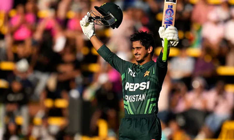 صائم ایوب فٹنس ٹیسٹ کیلئے لاہور پہنچ گئے