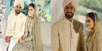 عمر شہزاد اور شانزے لودھی شادی کے بندھن میں بندھ گئے،تصاویروائرل