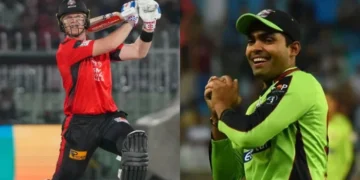 پی ایس ایل10: لاہور قلندرز کے سیم بلنگز نے عمر اکمل کا 9 سال پرانا ریکارڈ توڑ دیا