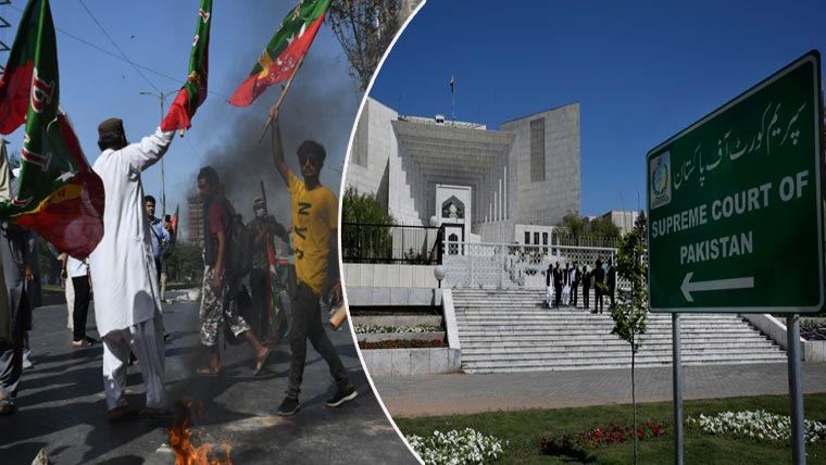 نو مئی احتجاج یا ریلی نہیں، ادارے پر حملہ تھا؛رپورٹ سپریم کورٹ میں پیش