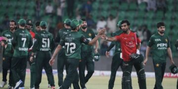 دوسرا ٹی ٹوئنٹی: پاکستان نے بنگلہ دیش کو شکست دے کر سیریز اپنے نام کر لی