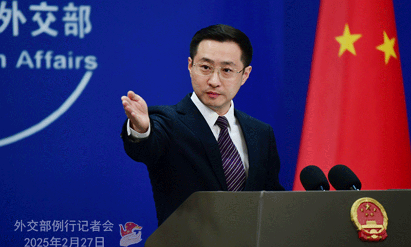 پاکستان اور بھارت کے درمیان موجودہ صورتحال پر تشویش ہے:چینی وزارت خارجہ