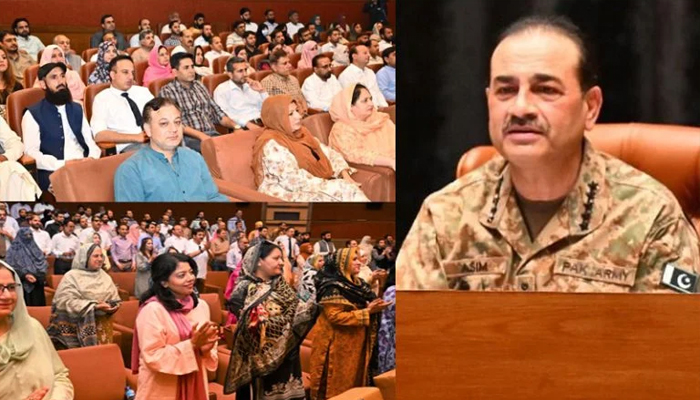 پانی ہماری ریڈ لائن اور کشمیر شہ رگ ہے کبھی نہیں چھوڑ سکتے: فیلڈمارشل عاصم منیر