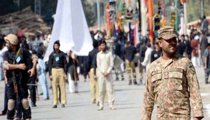 محرم الحرام میں سکیورٹی کے پیش نظر ملک بھر میں فوج تعینات کرنیکا فیصلہ