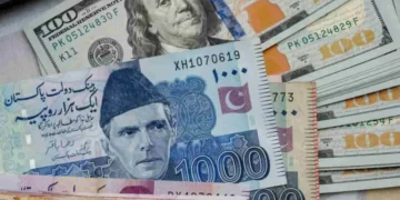 انٹربینک مارکیٹ میں روپے کی قدر میں بہتری، ڈالر 283.50 روپے پر آگیا