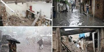 پنجاب میں طوفانی بارشوں کے باعث مختلف حادثات، 24 گھنٹوں میں 30 افراد جاں بحق، متعدد زخمی