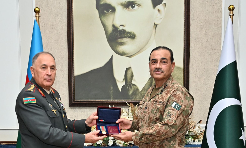 فیلڈ مارشل عاصم منیر کو آذربائیجان کے اعلیٰ فوجی اعزاز سے نواز دیا
