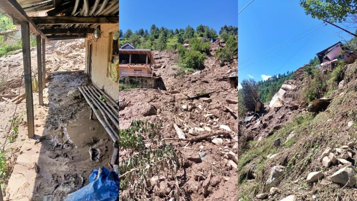 ہماچل میں موسلادھار بارش سے اب تک 320 اموات، کئی ہزار کروڑ کا نقصان، ریاست کو آفت زدہ قرار دیا گیا