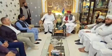 محسن نقوی کی ثروت اعجاز قادری سے ملاقات، مذہبی ہم آہنگی کے فروغ پر زور