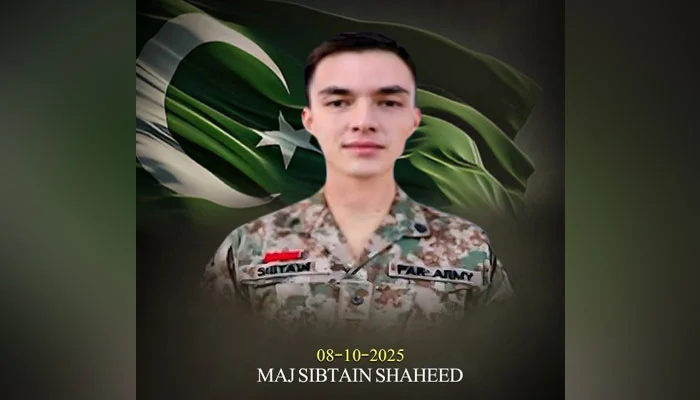 ڈیرہ اسماعیل خان میں انٹیلی جنس بیسڈ آپریشن، 7 بھارتی اسپانسرڈ خوارج ہلاک، میجر سبطین حیدر شہید