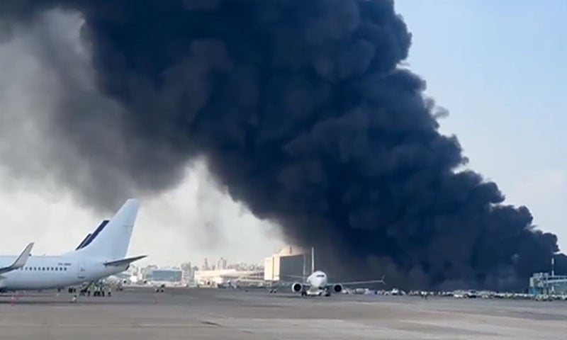 ڈھاکا ایئرپورٹ پر خوفناک آگ، ایک ارب ڈالر سے زائد کا نقصان
