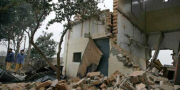 خیبر پختونخوا کے ضلع ٹانک میں گرلز پرائمری اسکول دہشتگردی کا نشانہ، عمارت مکمل تباہ