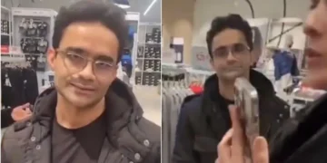 شاپنگ مال میں پروگرام میزبان شاہ زیب خانزادہ اور ان کی اہلیہ کو ہراساں کیے جانے کی ویڈیو وائرل، سیاسی ردعمل سامنے آگیا