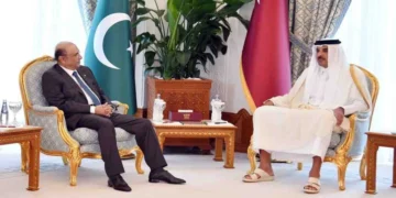 صدر زرداری کی امیرِ قطر سے ملاقات، برادرانہ تعلقات کو مزید مضبوط بنانے کے عزم کا اظہار