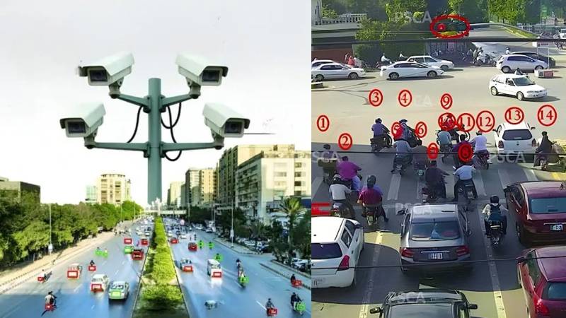 کراچی میں ٹریفک قوانین کی خلاف ورزیوں پر ایک ہی روز میں 3 ہزار سے زائد ای چالان جاری