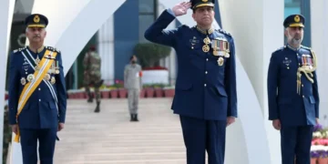 پاکستان ائیر فورس نے دشمن کو معرکہ حق میں فیصلہ کن شکست دی، ائیر چیف ظہیر احمد بابر سدھو