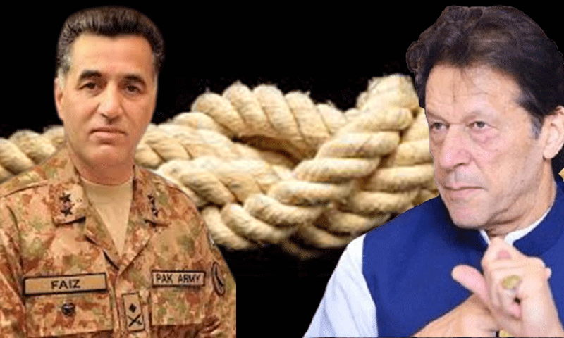 نو مئی کے واقعات، عمران خان اور فیض حمید کے مبینہ گٹھ جوڑ پر حکومتی دعوے اور آئی ایس پی آر کے مؤقف میں ابہام برقرار