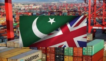 پاک برطانیہ تجارت پہلی بار ریکارڈ سطح پر، حجم 5 اعشاریہ 5 ارب پاؤنڈ تک پہنچ گیا