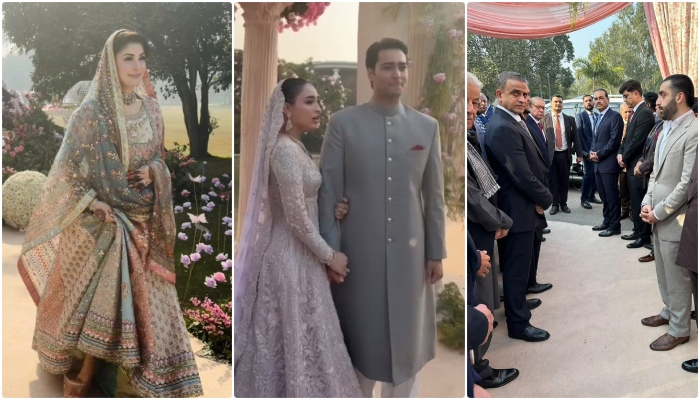 جنید صفدر کے ولیمے میں وزیراعظم، فیلڈ مارشل عاصم منیر اور سیاسی و سماجی شخصیات کی شرکت