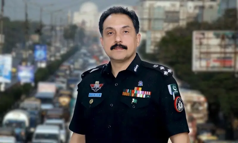 پیر محمد شاہ دوبارہ ڈی آئی جی ٹریفک کراچی تعینات، نوٹیفکیشن جاری