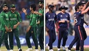 نمیبیا کے خلاف ٹاس جیت کر پاکستان کا پہلے بیٹنگ کا فیصلہ، فرحان کی نصف سنچری