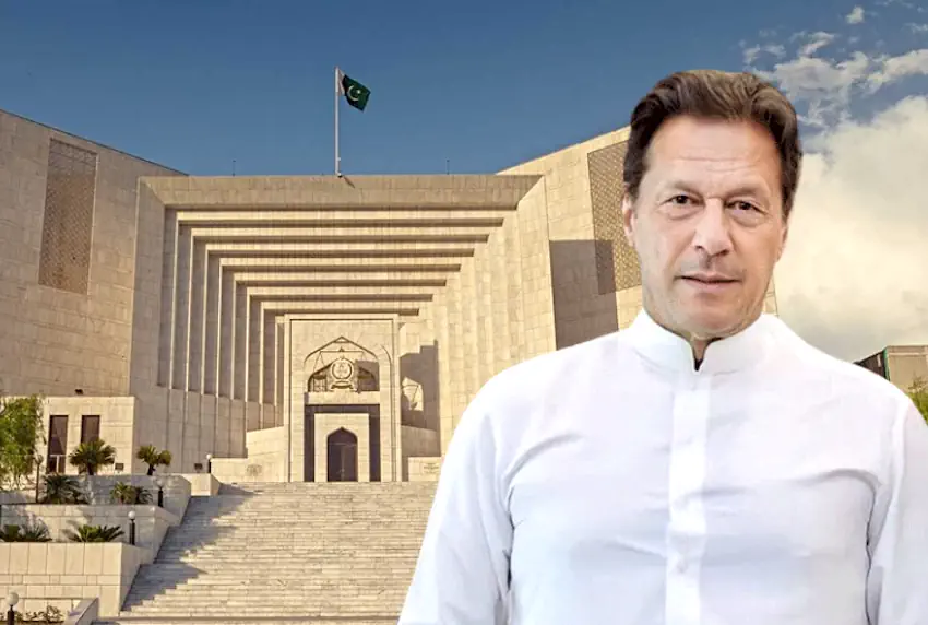 سپریم کورٹ کا عمران خان کو ماہر امراض چشم تک رسائی اور بیٹوں سے ٹیلی فونک رابطے کی سہولت دینے کا حکم