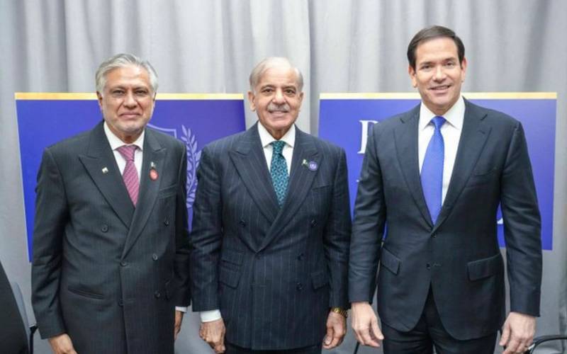 امریکی وزیر خارجہ کی شہباز شریف اور اسحاق ڈار سے ملاقات