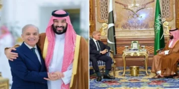 امریکا ایران مذاکرات میں پیش رفت اور خطے میں امن کیلئے پاکستان کا کردار جاری رہے گا، شہباز شریف کی سعودی ولی عہد سے ملاقات