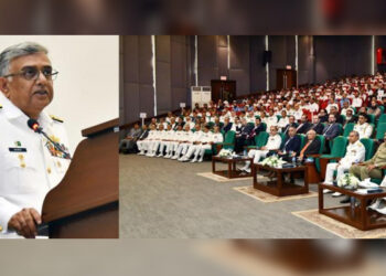 بحرِ ہند میں تجارت متاثر ہونے سے عالمی معیشت پر اثرات مرتب ہو سکتے ہیں، نیول چیف نوید اشرف