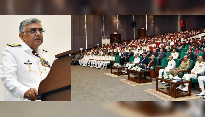 بحرِ ہند میں تجارت متاثر ہونے سے عالمی معیشت پر اثرات مرتب ہو سکتے ہیں، نیول چیف نوید اشرف