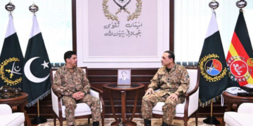 جنرل سید عامر رضا نے نیشنل اسٹریٹجک کمانڈ کی کمان سنبھال لی، فیلڈ مارشل عاصم منیر سے ملاقات